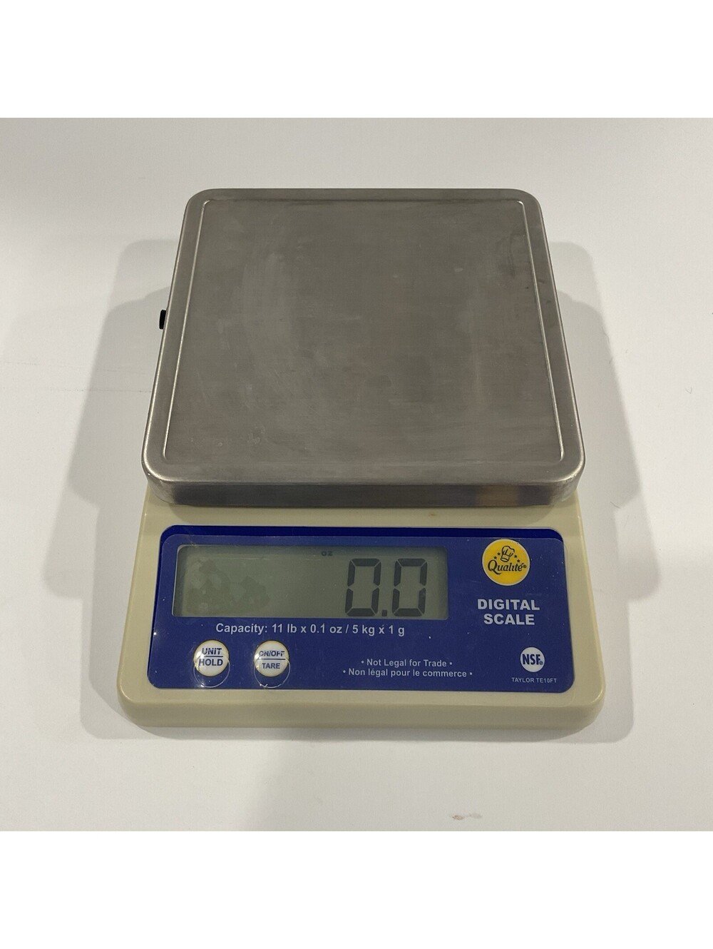 Taylor Professional  Compact Stainless Digital Scale TE10FT  11 Lbs  ✅